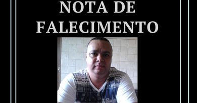 Nota de Falecimento Nota de Falecimento
