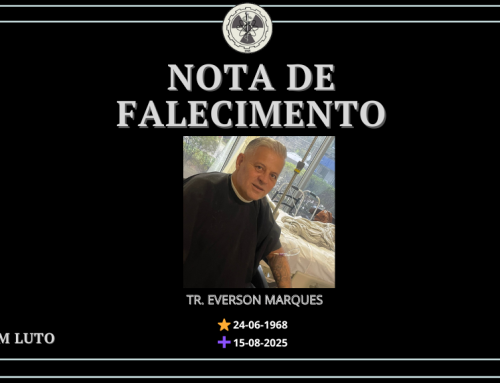 NOTA DE FALECIMENTO | TR. EVERSON MARQUES